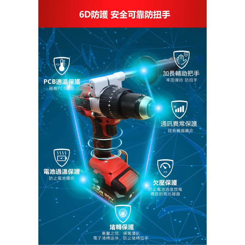 DEVON 大有 5283-Li-20TSI hammer drill