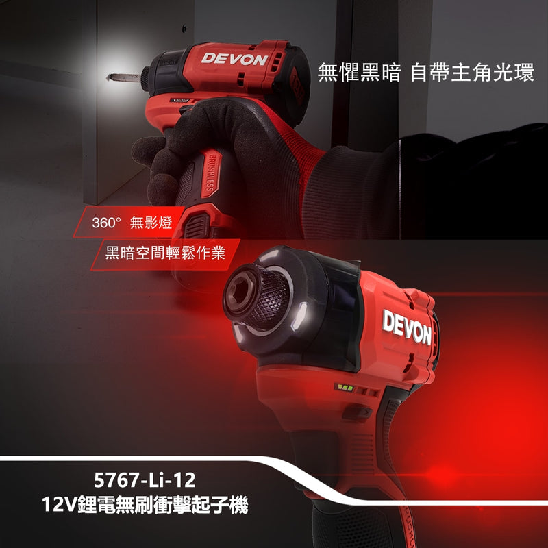 DEVON 大有 5767-Li-12 impact driver