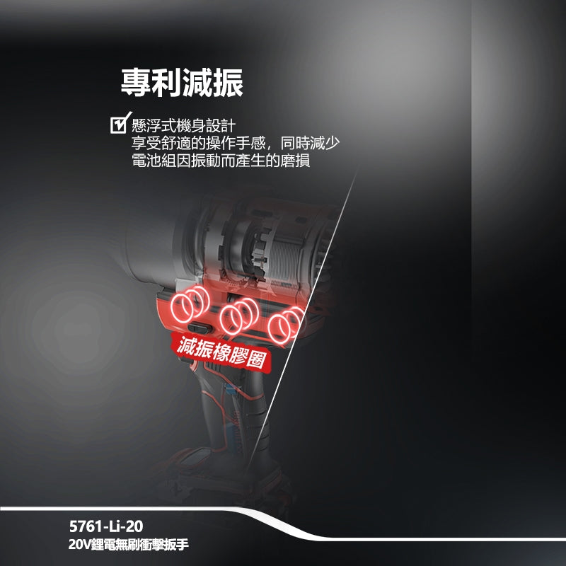 DEVON 大有 5761-Li-20 impact wrench