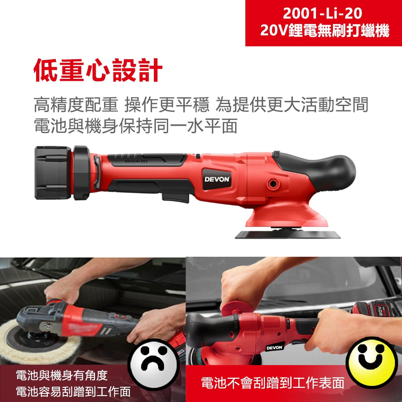 DEVON 大有 2001-Li-20 polisher