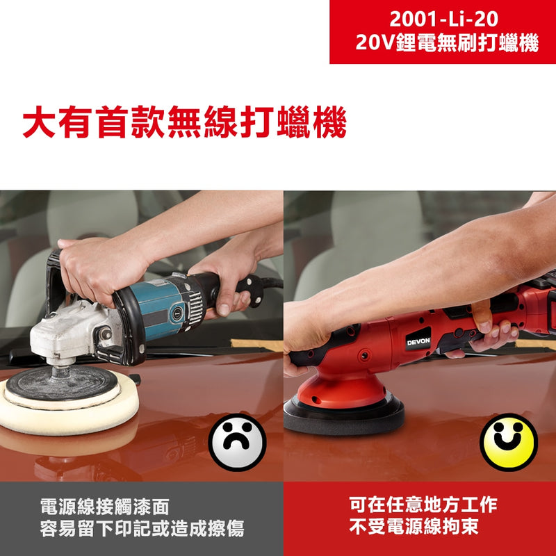 DEVON 大有 2001-Li-20 polisher