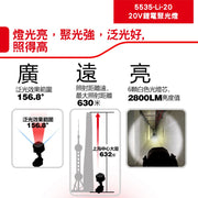 DEVON 大有 5535-Li-20 spotlight