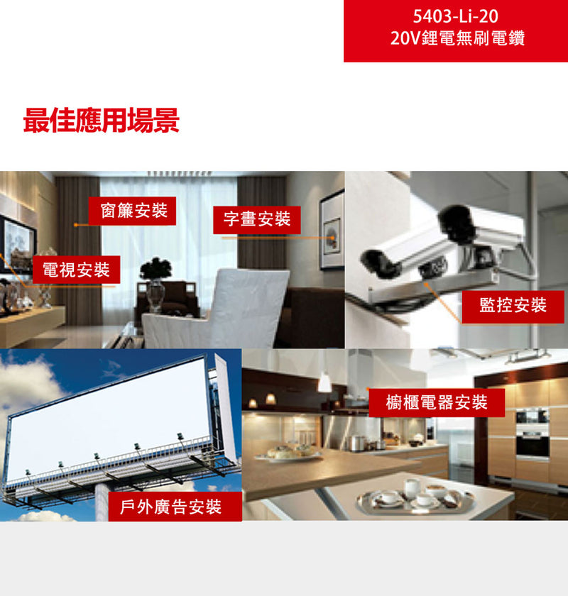 DEVON 大有 5403-Li-20 rotary hammer