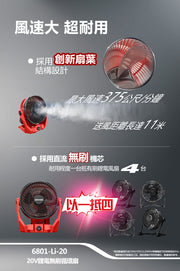 DEVON 大有 6801-Li-20 fan