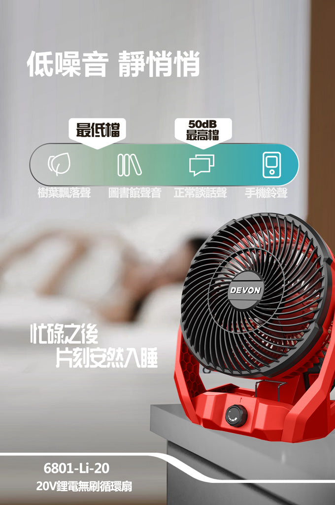 DEVON 大有 6801-Li-20 fan