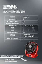 DEVON 大有 6801-Li-20 fan