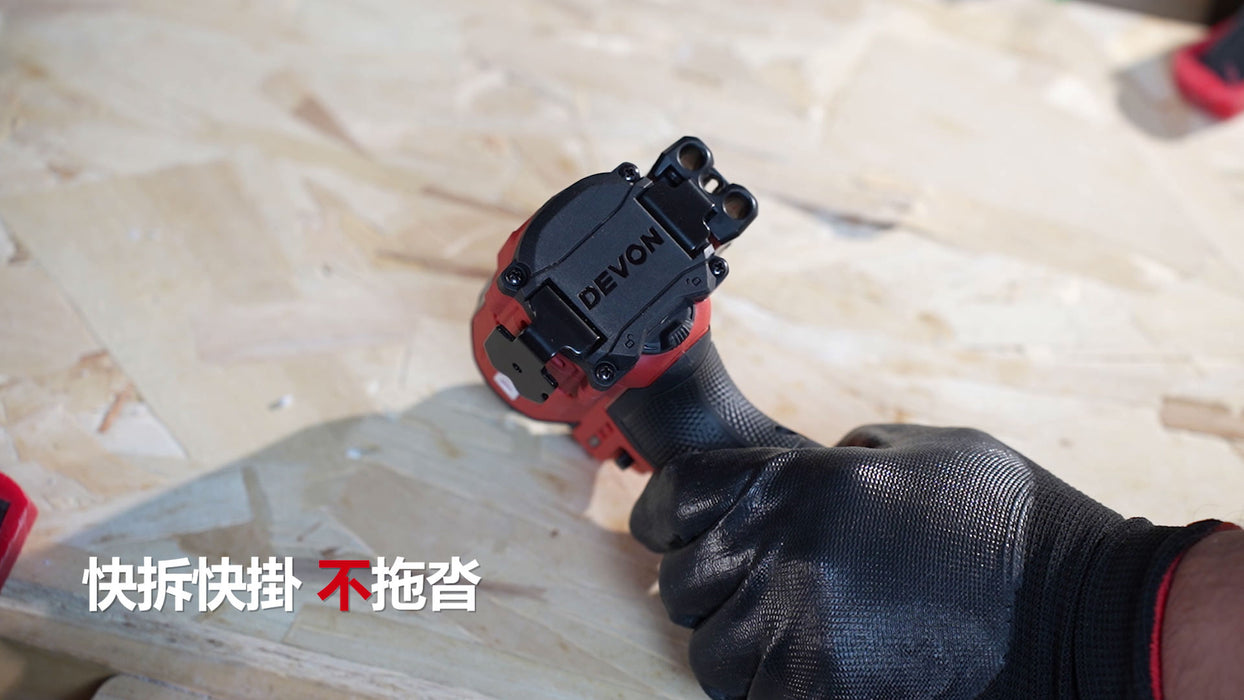 Devon 12V BRUSHLESS IMPACT Driver 5767‑Li‑12Q