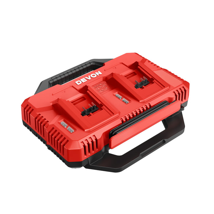 DEVON 20V 5392‑Li‑20 | Dual‑Port Fast Charger | 300W Output
