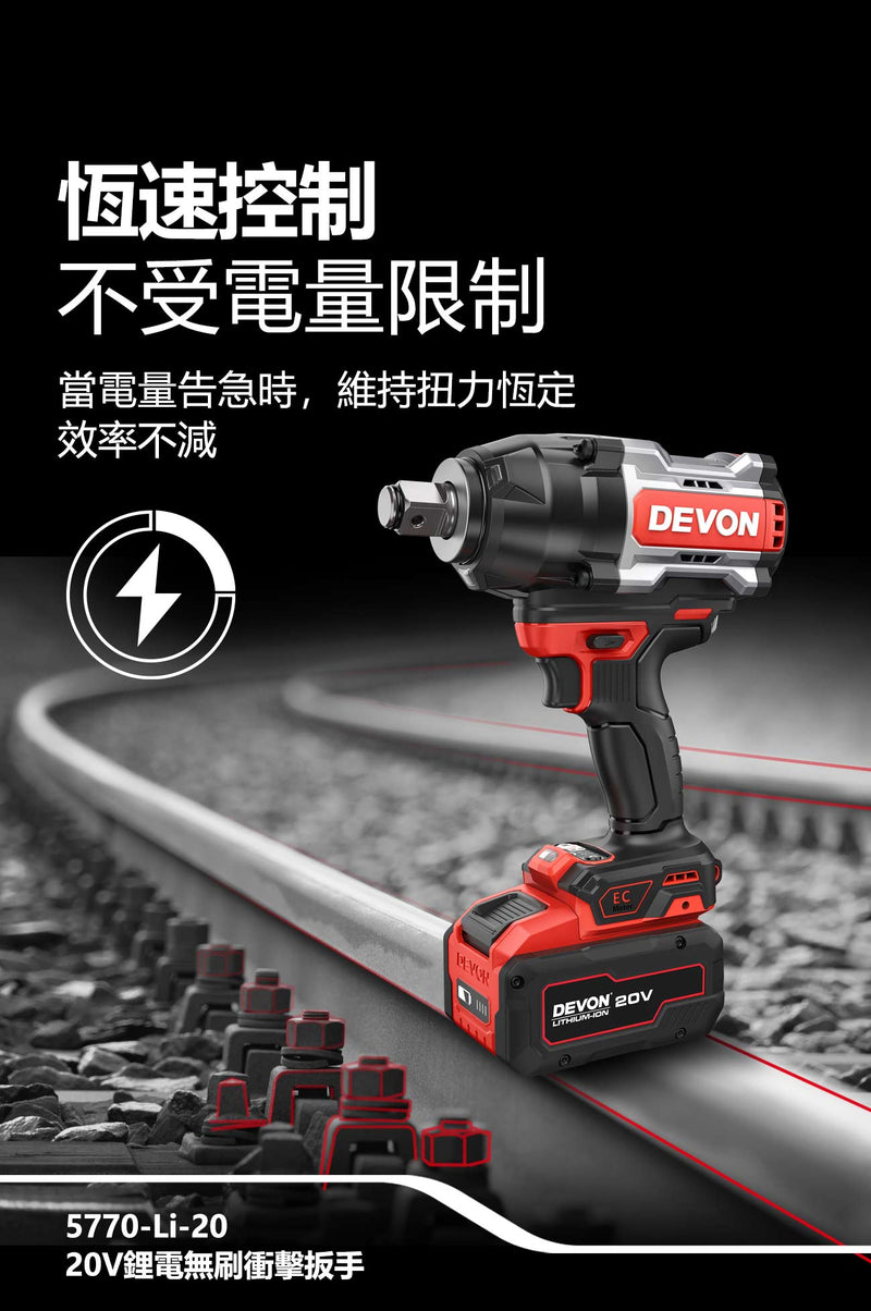DEVON 大有 5770-Li-20 impact wrench