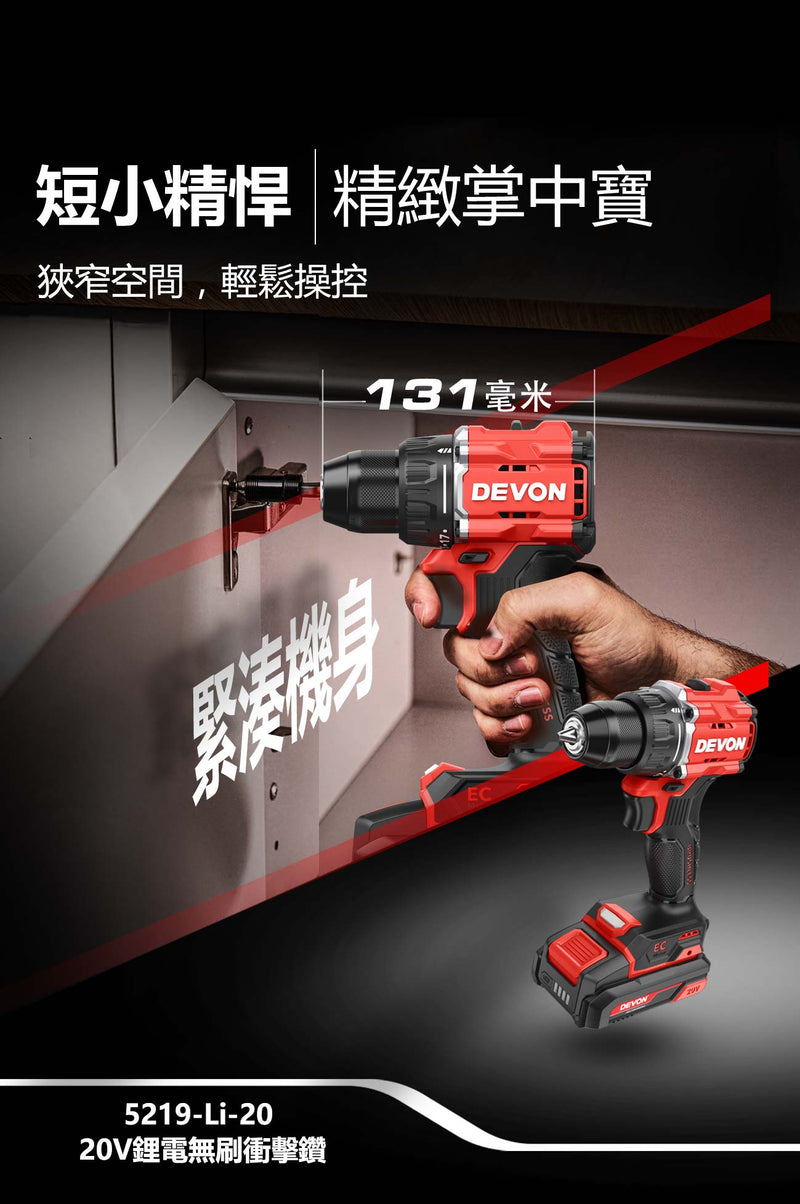 DEVON 大有 5219-Li-20 hammer drill