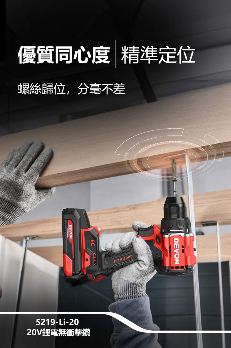 DEVON 大有 5219-Li-20 hammer drill