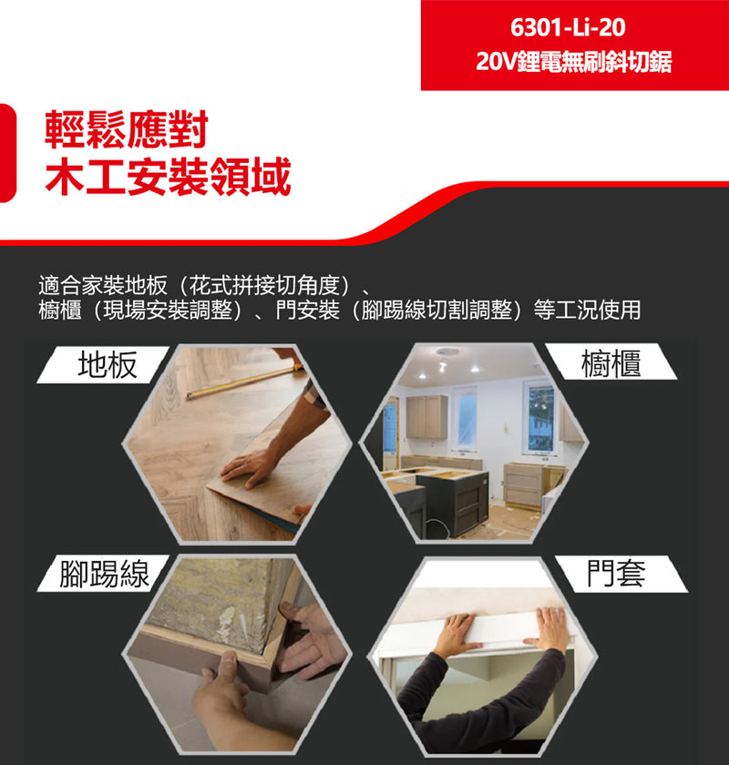 DEVON 大有 6301-Li-20 mitre saw
