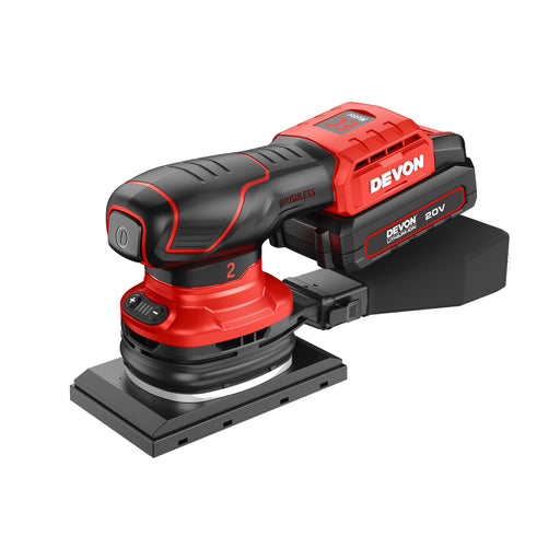 DEVON 大有 2220-Li-20 20V Brushless Sheet Sander