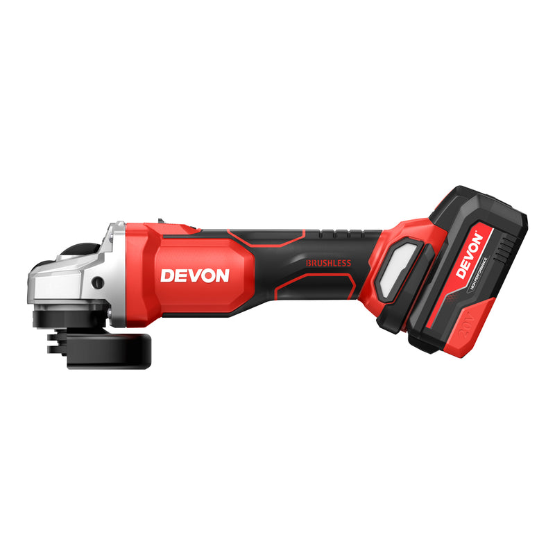 DEVON 大有 2903-Li-20AG100 20V Brushless Angle Grinder