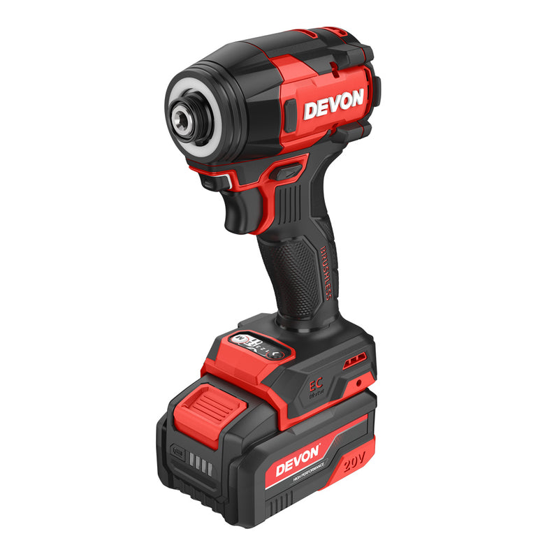 DEVON 大有 5773-Li-20 20V Brushless Impact Driver