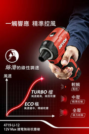 DEVON 大有 4719-Li-12 air duster