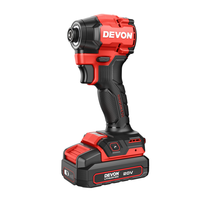 Devon 20V BRUSHLESS IMPACT Driver 5768-Li-20