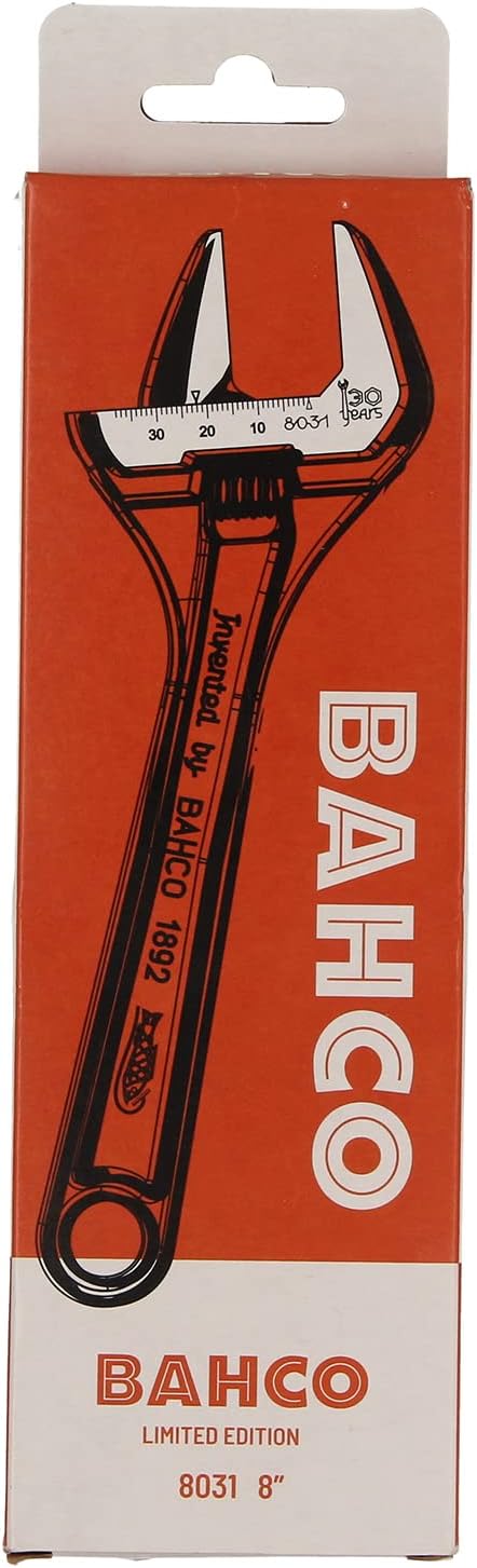 Bahco 8031 commemorative box, front