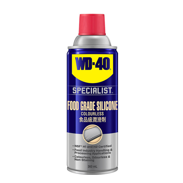 WD-40® SPECIALIST FOOD GRADE SILICONE SPRAY - 360ML