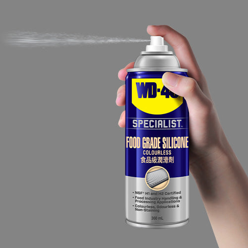 WD-40® SPECIALIST FOOD GRADE SILICONE SPRAY - 360ML