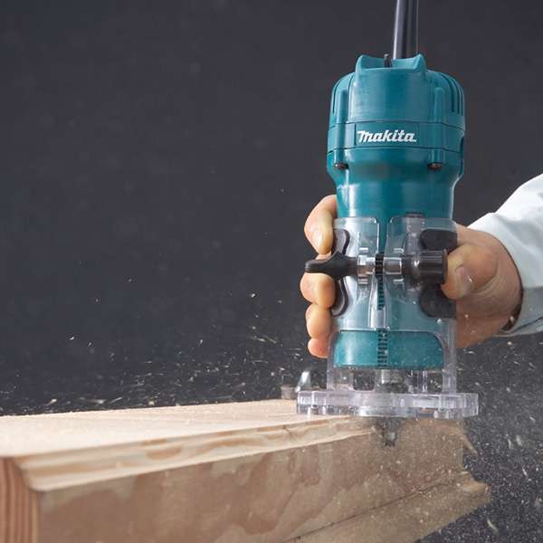 Makita 牧田 3709 Trimmer, 6mm (1/4"), 530W – photo 2