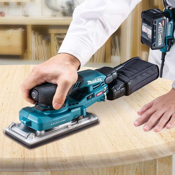 Makita 牧田 BO007CG 40Vmax XGT Battery Powered Orbital Sander (3-5/8 X 7-1/4") – photo 2