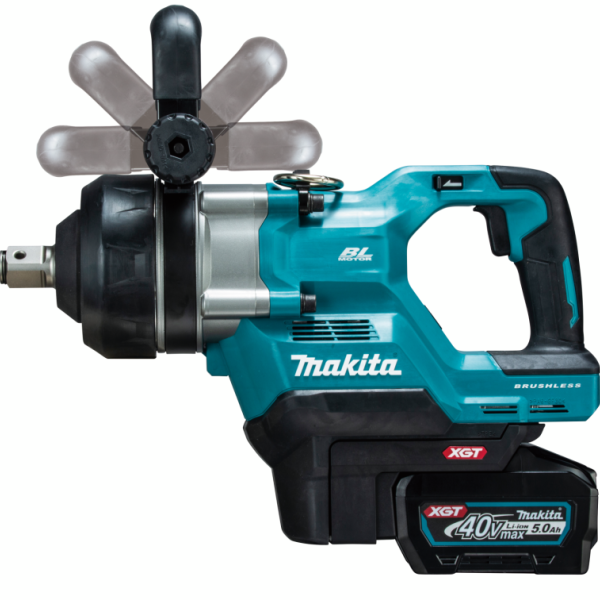 Makita 牧田 TW010G / TW009G 40Vmax XGT Cordless Impact Wrench, 25.4mm (1") – photo 6