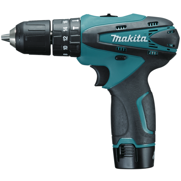 Makita 牧田 HP330D 10.8V Cordless Hammer Driver Drill, 10mm (3/8")