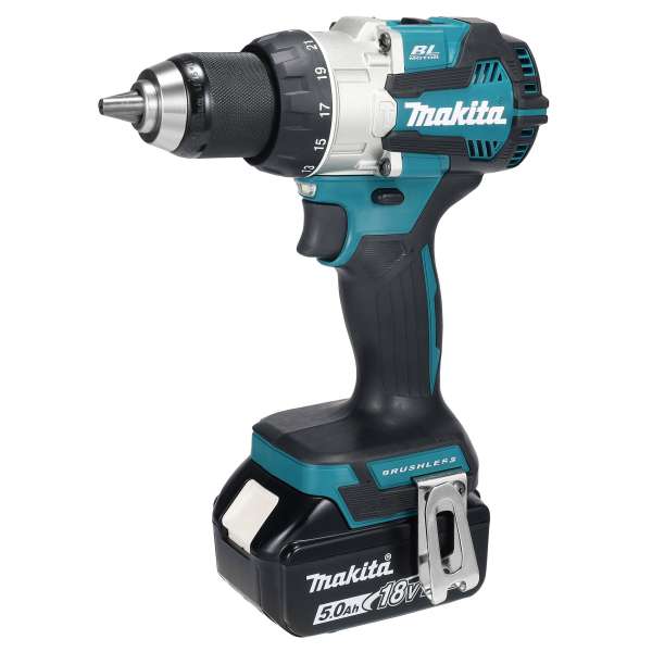 Makita 牧田 DHP489 18V LXT Cordless Hammer Driver Drill, 13mm (1/2")