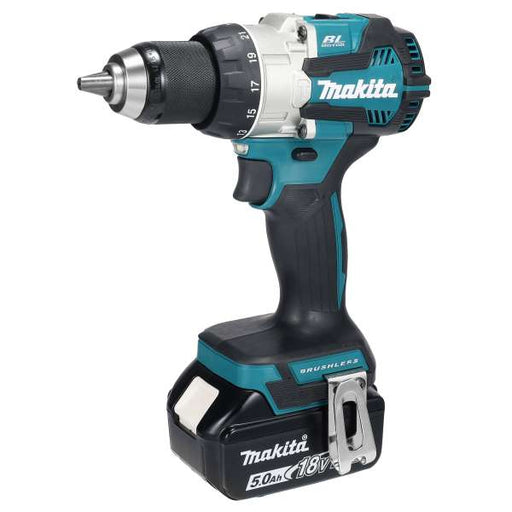 Makita 牧田 DHP489 18V LXT Cordless Hammer Driver Drill, 13mm (1/2")