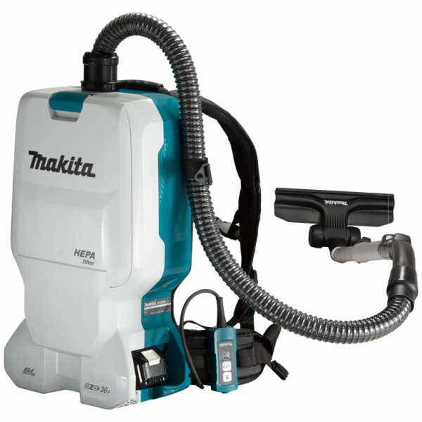 Makita 牧田 DVC660 36V (18V×2) LXT Cordless Backpack Vacuum Cleaner