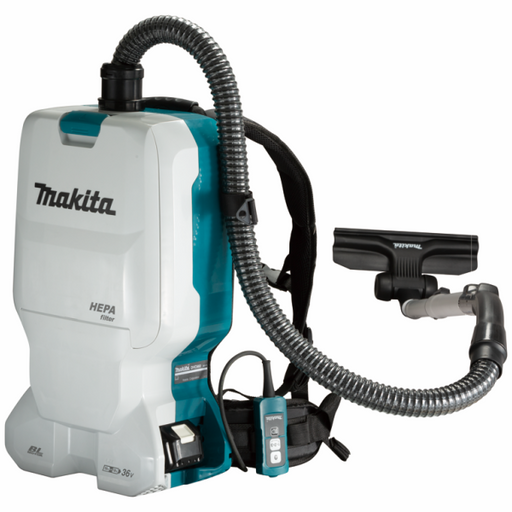 Makita 牧田 DVC660 36V (18V×2) LXT Cordless Backpack Vacuum Cleaner