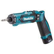 Makita 牧田 DF012DSE 7.2V Cordless Driver Drill, 6.35mm (1/4")