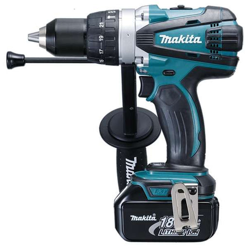 Makita 牧田 DHP458 18V LXT Cordless Hammer Driver Drill, 13mm (1/2")