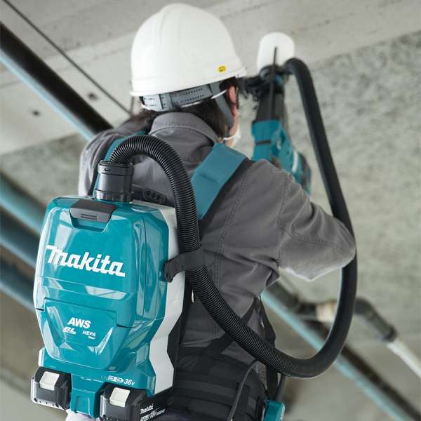 Makita 牧田 DVC265 36V (18V×2) LXT Cordless Backpack Vacuum Cleaner – photo 2