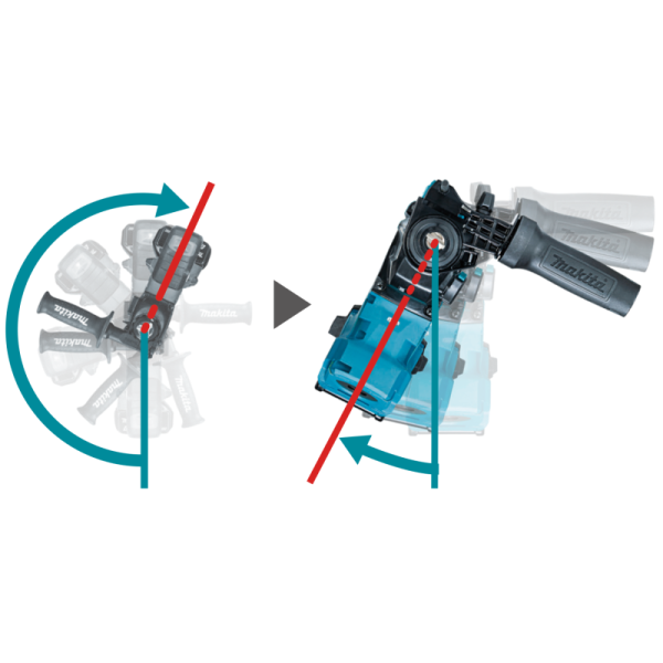 Makita 牧田 HR011G 40Vmax XGT Cordless Combination Hammer, 28mm (1-1/8") – photo 8