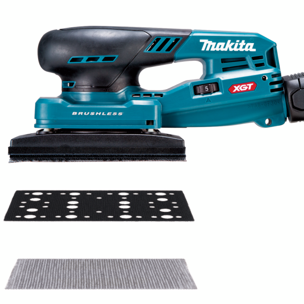 Makita 牧田 BO005CG 40Vmax XGT Battery Powered Orbital Sander (3-1/8 X 5-1/8") – photo 3
