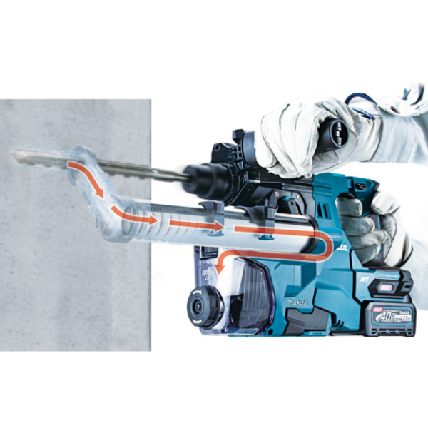 Makita 牧田 HR011G 40Vmax XGT Cordless Combination Hammer, 28mm (1-1/8") – photo 6