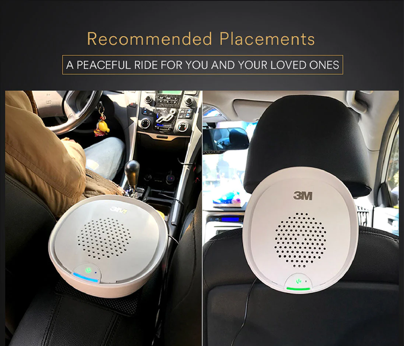 3M Vehicle Air Purifier Plus Black (For Car & Indoor)-PN38816EX