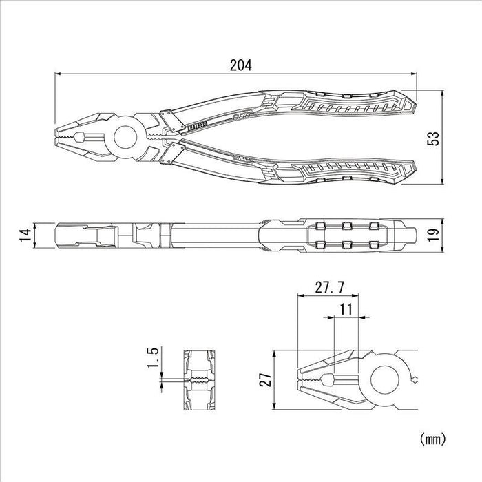 ENGINEER Screw Removal Pliers- RX PZ-59