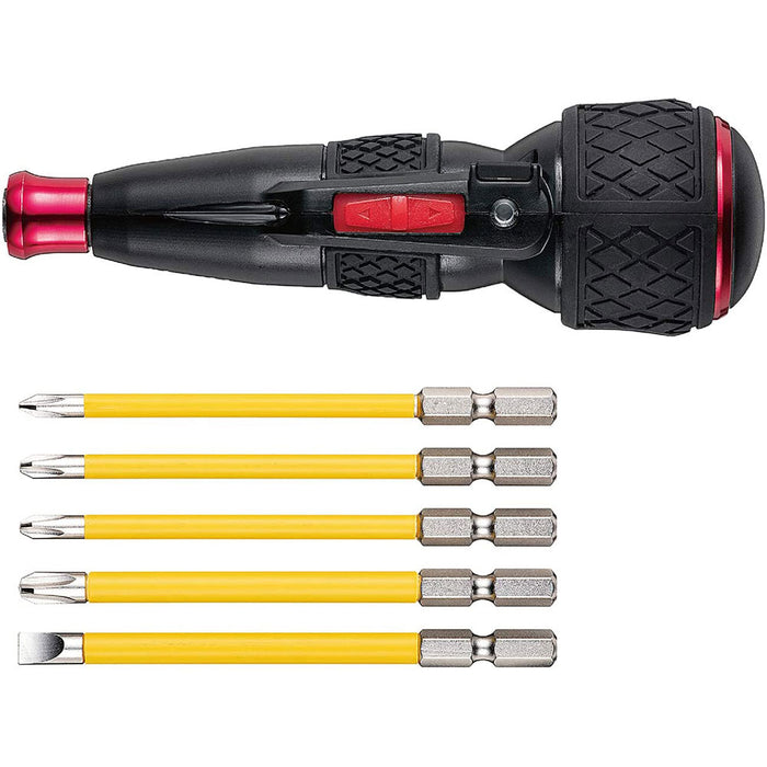 Vessel 220USB-5 3.6V Li-ion Cordless Rechargeable Ballgrip Screwdriver