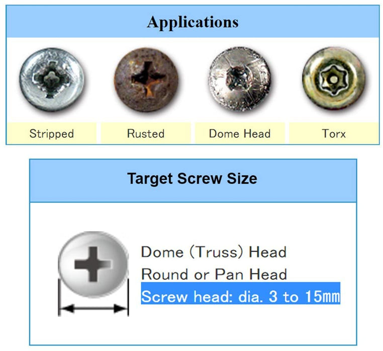ENGINEER Screw Removal Pliers- RX PZ-59