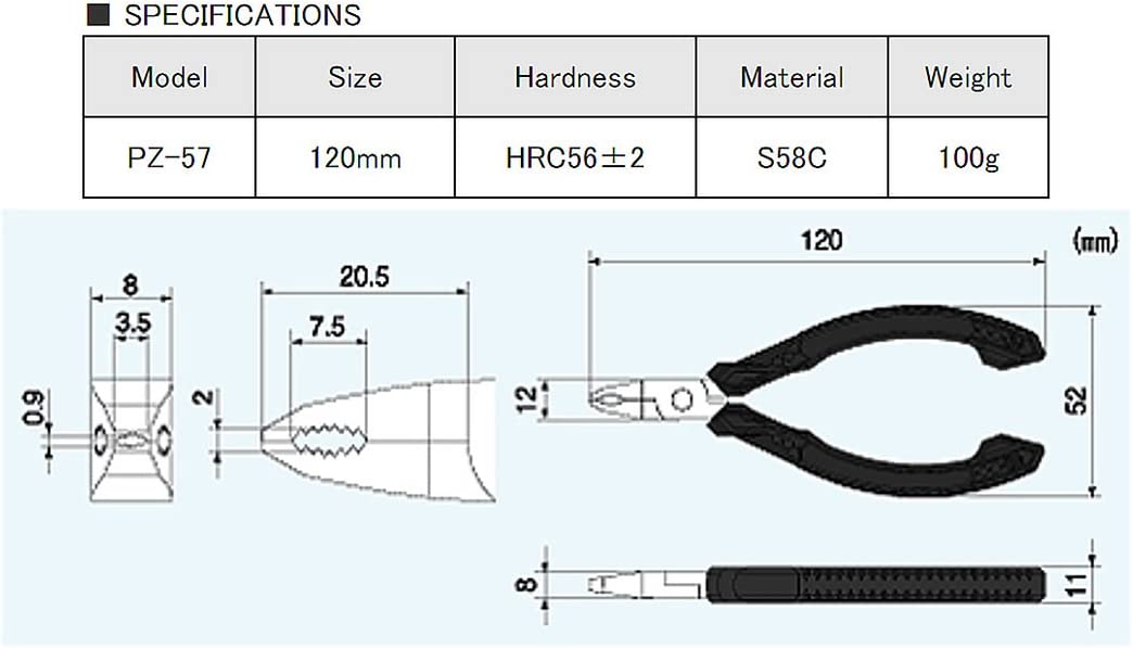 ENGINEER Screw Removal Pliers M2- PZ-57