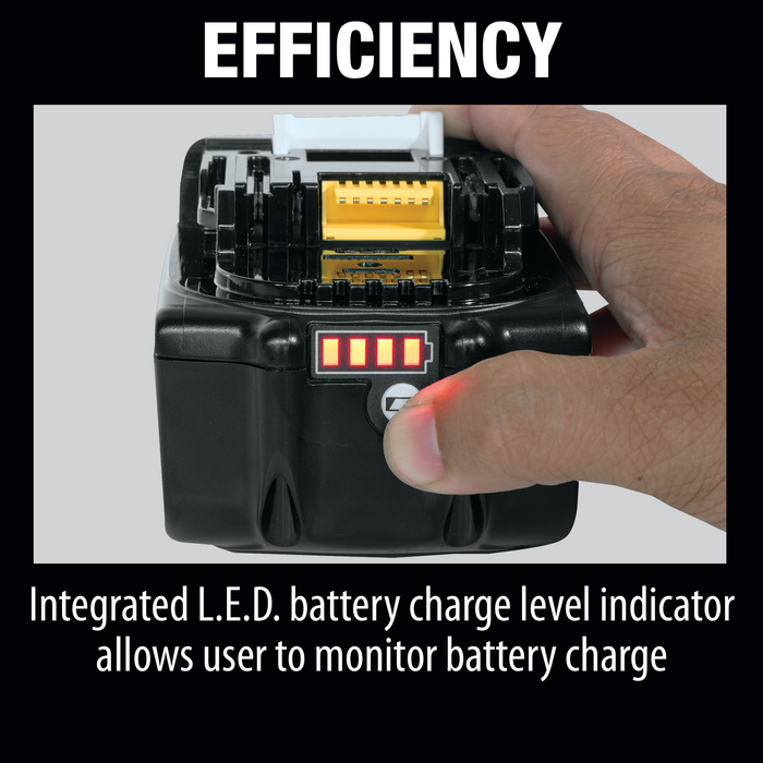 Makita 18V 6.0Ah LXT Lithium-Ion Battery- BL1860B