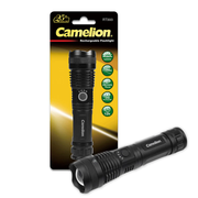 Camelion RT393 rechargeable LED flashlight in retail pack