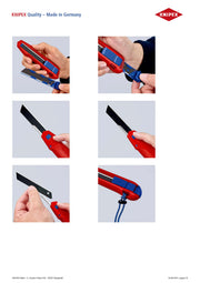 KNIPEX CutiX usage examples, page 1