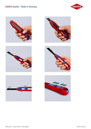 KNIPEX CutiX usage examples, page 4