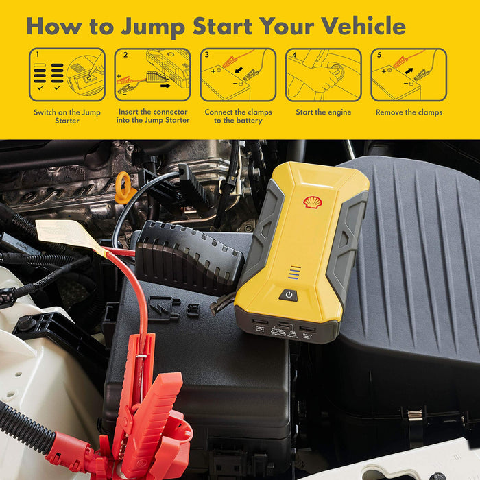 Shell-SH912 Portable Lithium Jump Starter