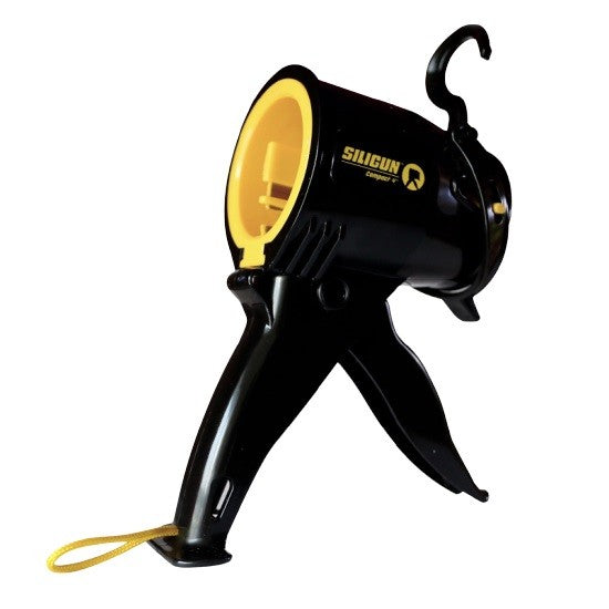 SILIGUN Compact 4" Caulking Gun - The Smallest Anti Drip Extreme Duty Caulk Gun